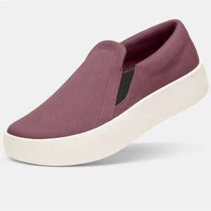 Allbirds Women's Lounger Lift in Hazy Burgundy ( Stony Cream Sole) NWT